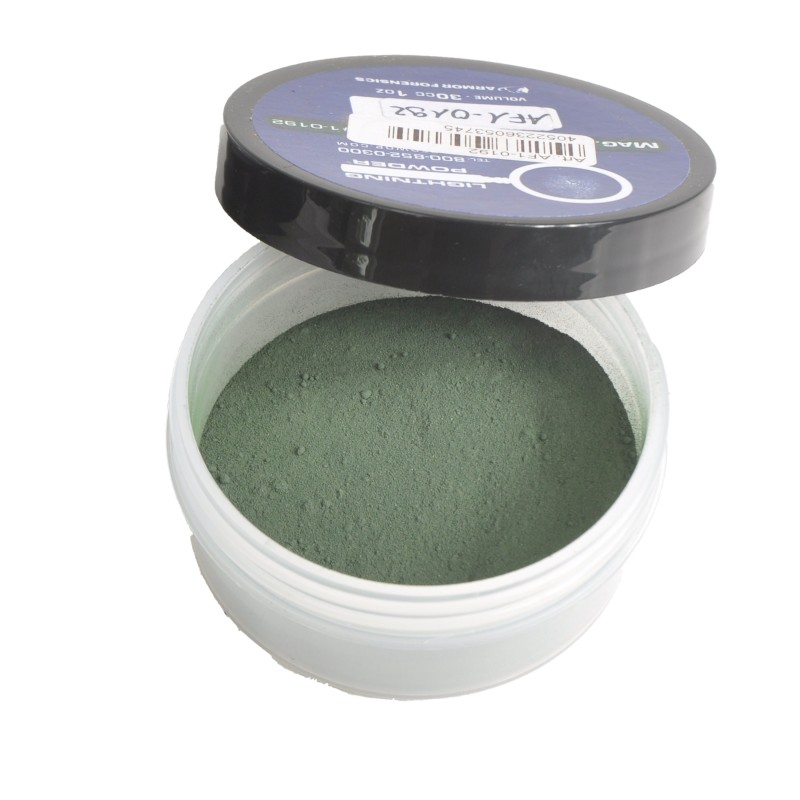 Lightning Powder® Magnetisches UV Fingerabdruckpuder, grün 30ml