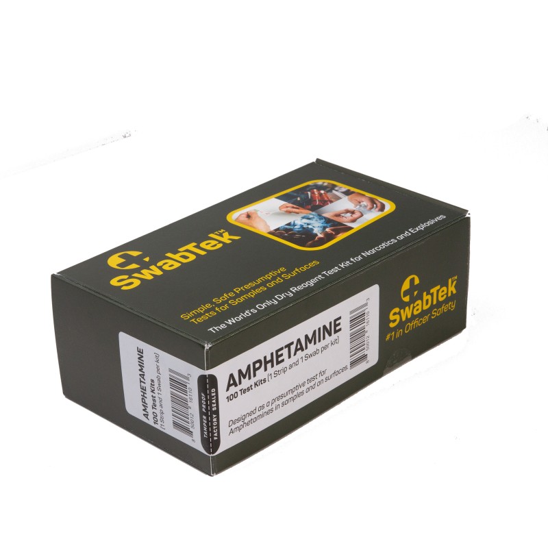 SWABTEK(TM) Substanz-Wischtest Amphetamin, Methamphetamin, MDMA  100er Pack