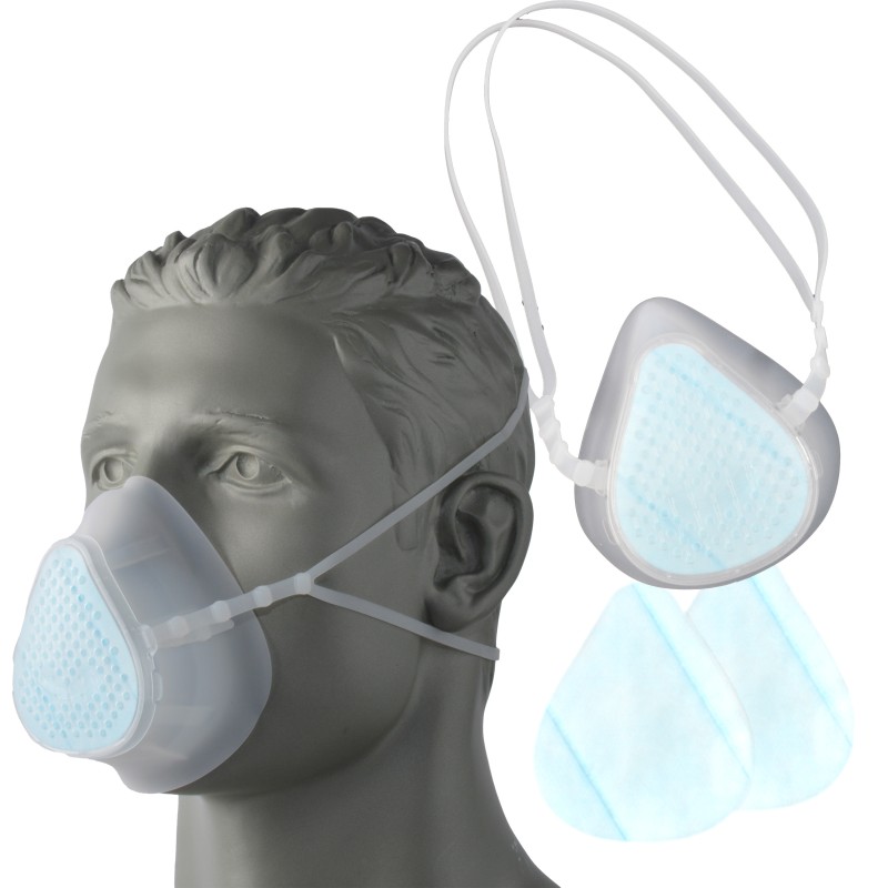 Silicon Mask KN95 incl. 2x filters