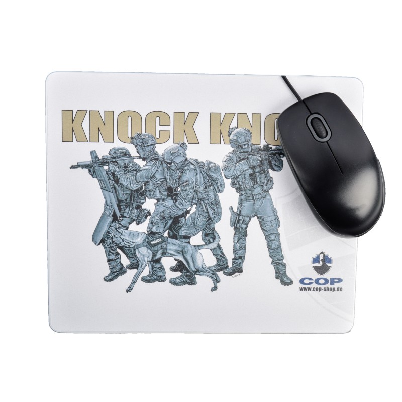 COP® Mousepad Knock Knock 24 x 20 cm