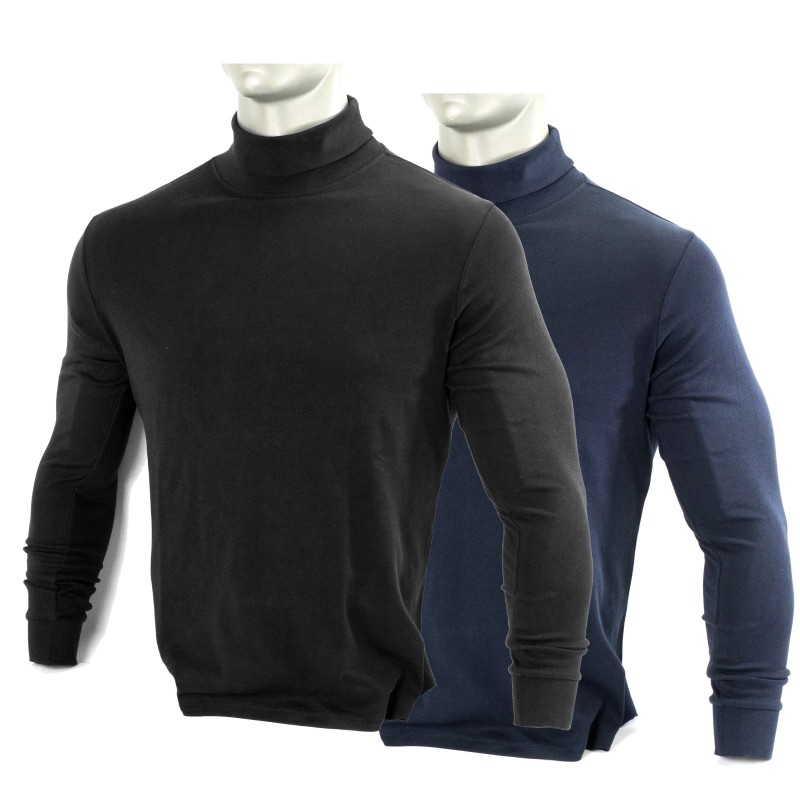 Turtle neck pullover without print