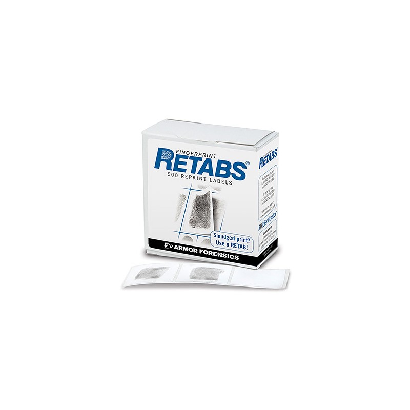 ReTabs® Fingerabdruck-Korrekturaufkleber (500er Packung)