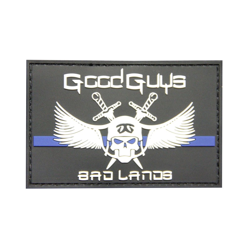 Good Guys in Bad Lands - Klettabzeichen / Patch  (65 x 95 mm)