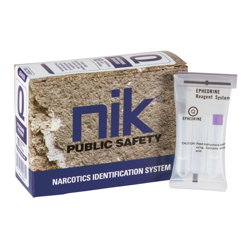 NIK® Drogen-Substanztest Test Q "Ephedrin®" , 10er Box