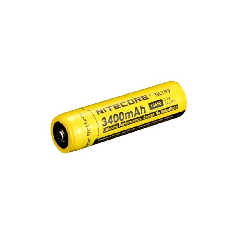 NiteCore® Rechargeable Battery Li-ion Type 18650 NL189