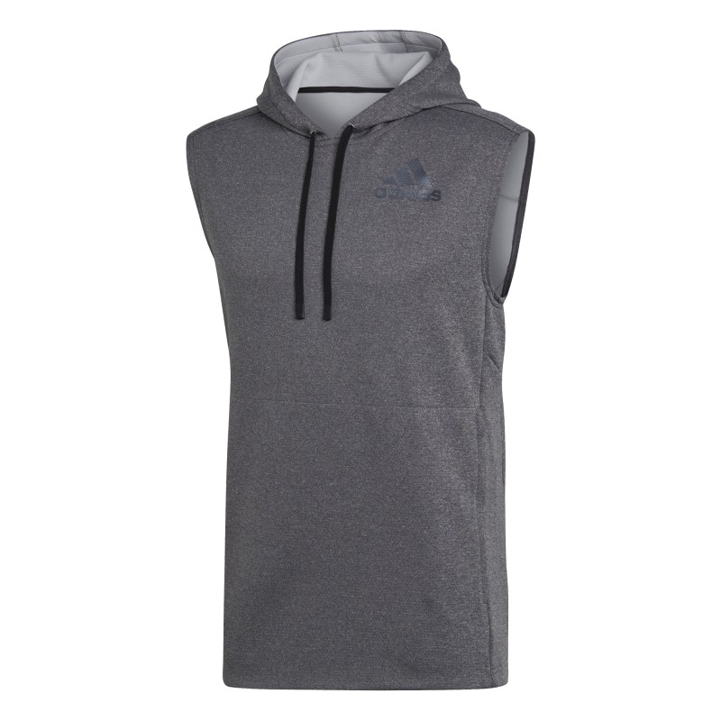 adidas® Hoodie "Workout", Sleeveless, climalite®, Fitted