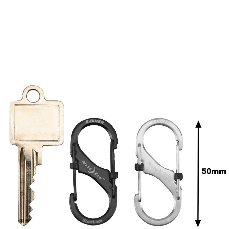 NiteIze(TM) Carabiner hook  S-Biner SlideLock Size  2