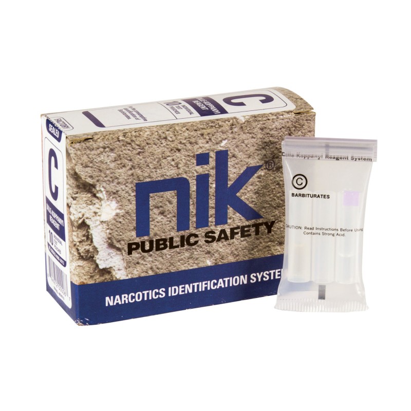 NIK® Drogen-Substanztest Test C "Dille-Koppanyi " , 10er Box