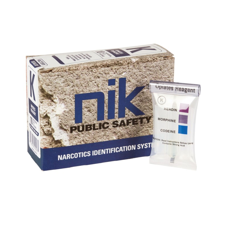 NIK® Drogen-Substanztest Test K "Opiate " , 10er Box