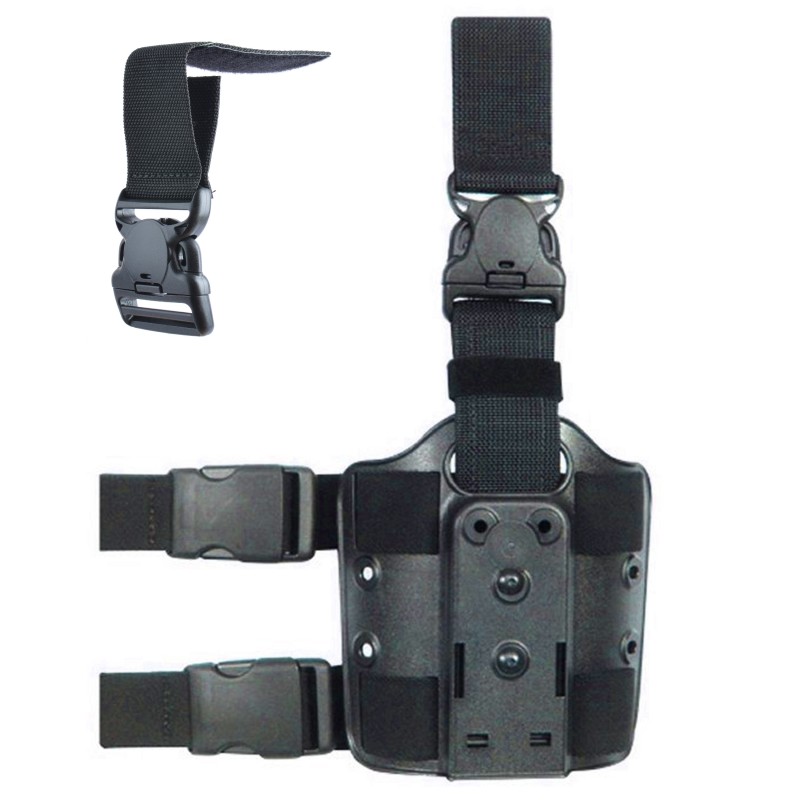 SAFARILAND® Quick Release Leg Harness w/hook and loop fastener BL