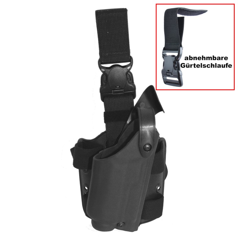 SAFARILAND® 6005VE-Light SLS Tact. Holster detachable w/buckle and hook and loop