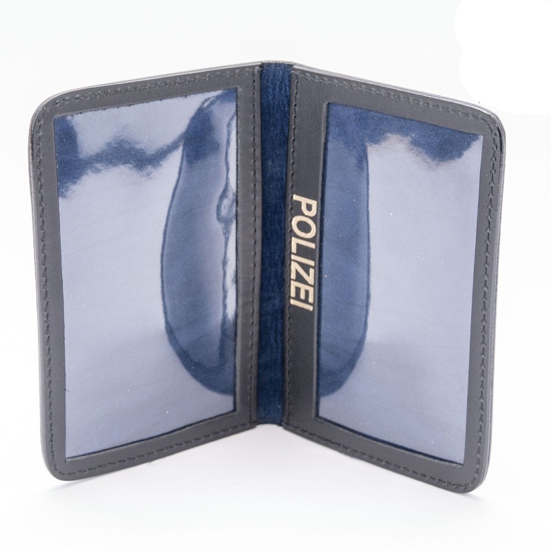 COP® ID holder for AUTHORITIES, for standard-sized IDs, one-sided, leather