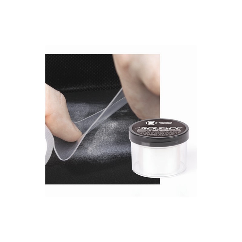 Lightning Powder® Gel - Fingerabdruckband klar, 38 mm Breit, Rolle 1,52m