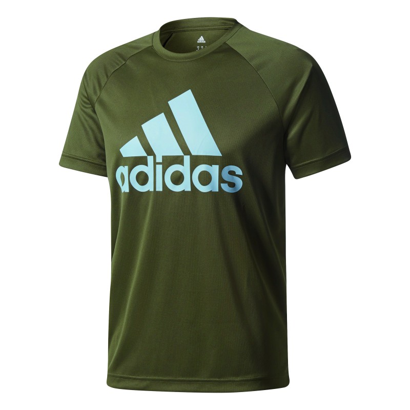 Adidas® Mens T-Shirt Tee Logo, climalite®, Regular