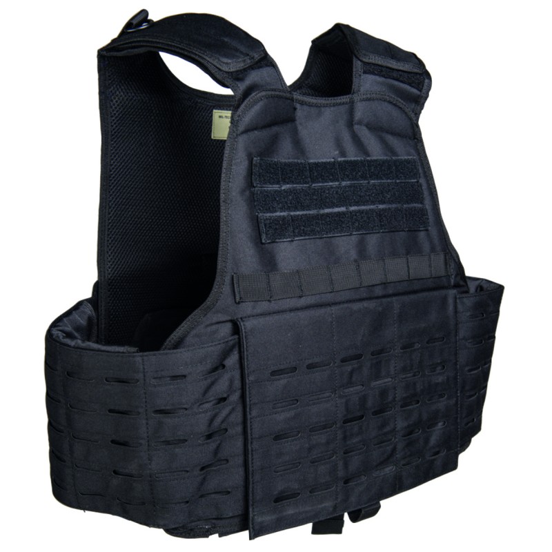 MIL-TEC® Black Laser Cut Carrier Vest