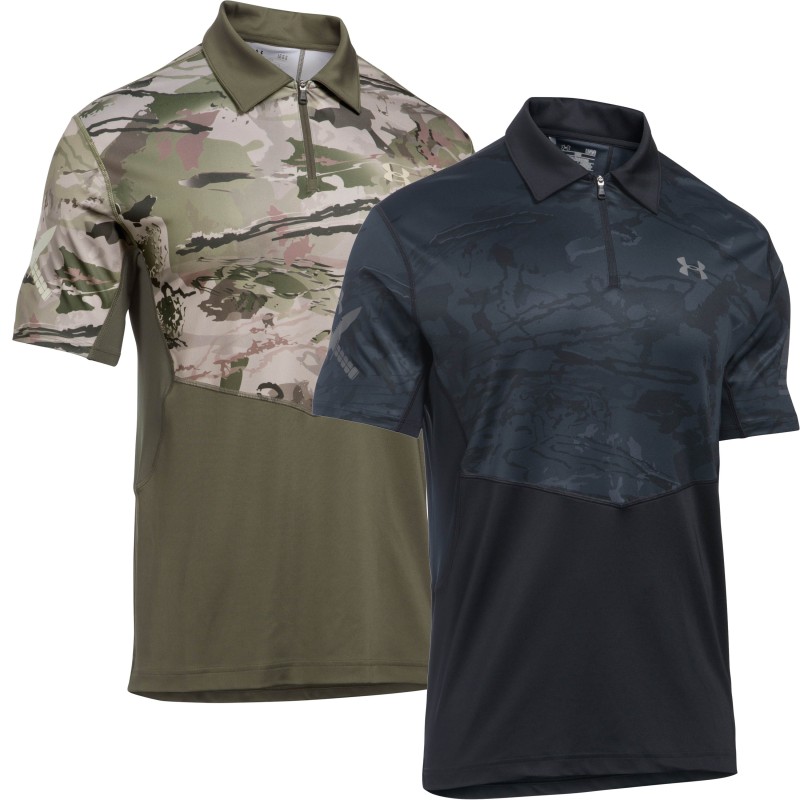 Under Armor® Tactical 1/4 Zip Poloshirt "Sub Range Jersey" HeatGear®, loose