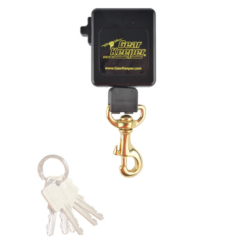 GearKeeper® "High Force Key Retractor" MOLLE / Hook & Loop