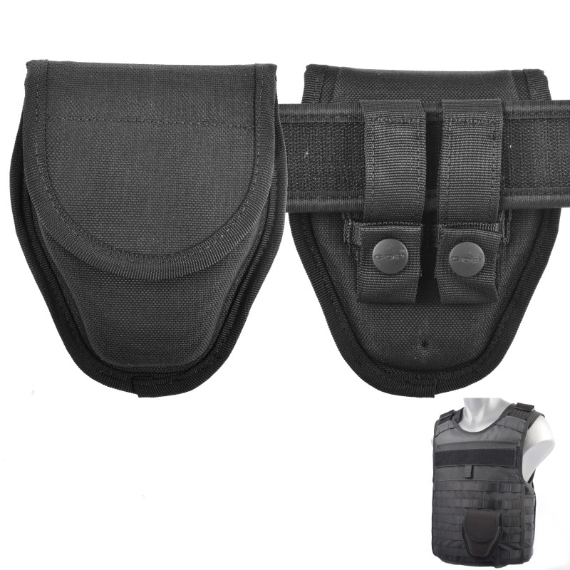 COP® closed hand cuff holster size: .XL, Cordura®  for Molle/belt