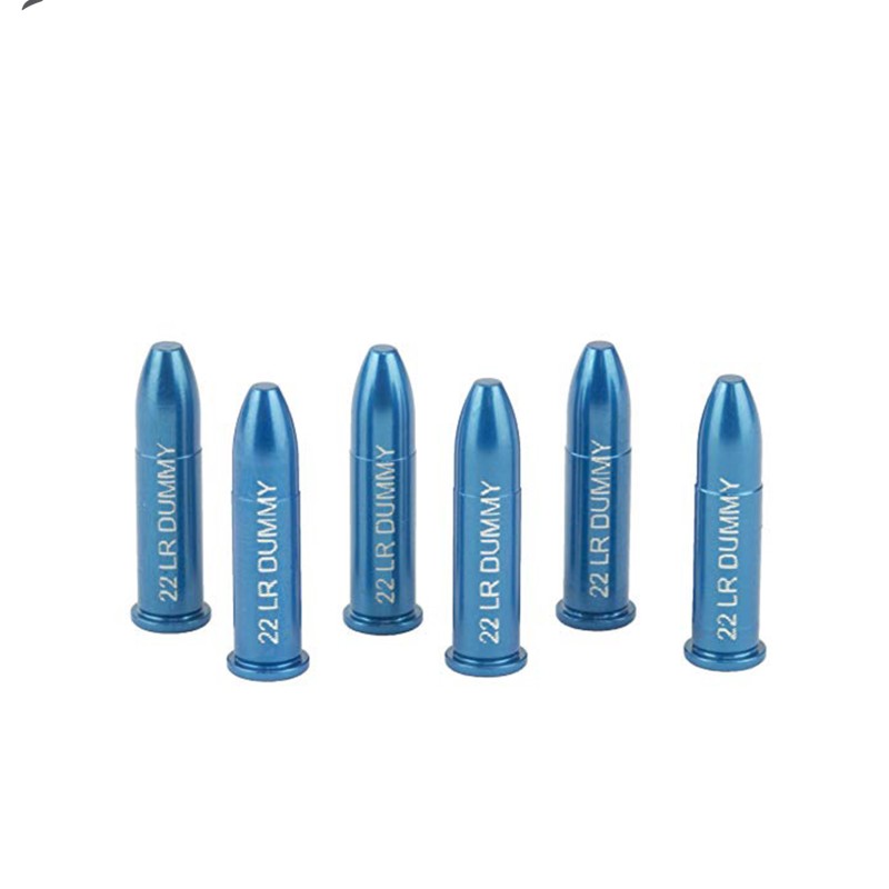 A-ZOOM Übungspatrone für Langwaffen - 6er Pack Farbe: blau