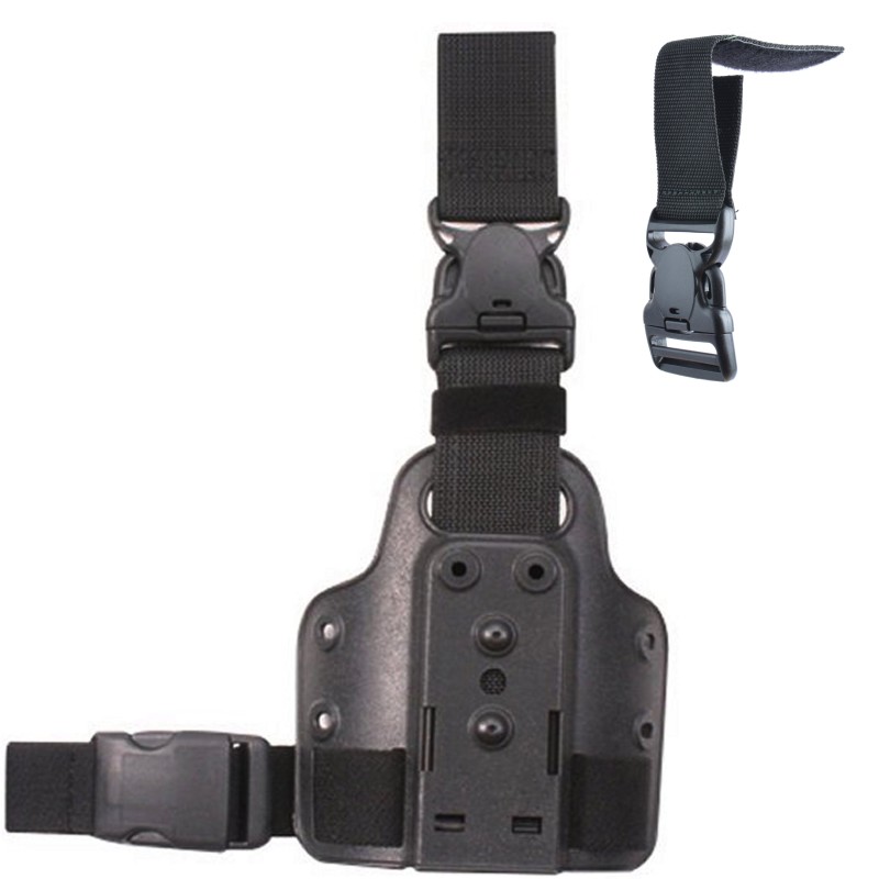 SAFARILAND® SP10 Quick Release Leg Harness w/hook and loop fastener BL