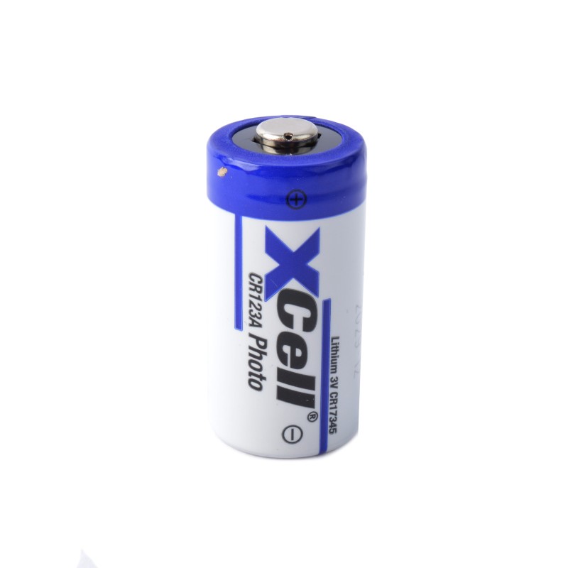 XCell Lithium Photo Batterie CR123A 3V/1550 mAh (1 Stück)