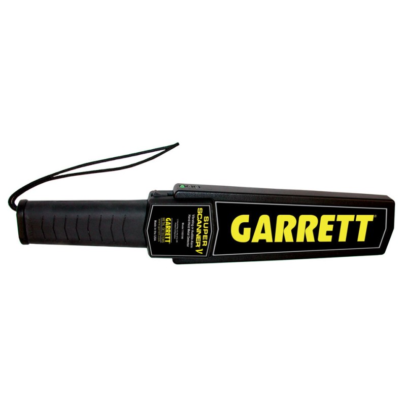 Garrett SUPER SCANNER V metal detector (rechargeable)