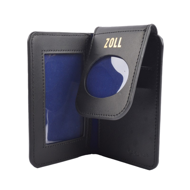 COP® ID holder for AUTHORITIES, oval, for credit card-sized IDs, leather