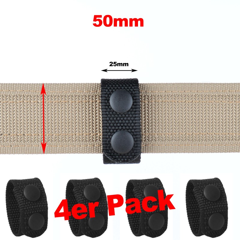 COP® 9128 Beltkeeper (textile webbing) with two Buttons (pack of 4)
