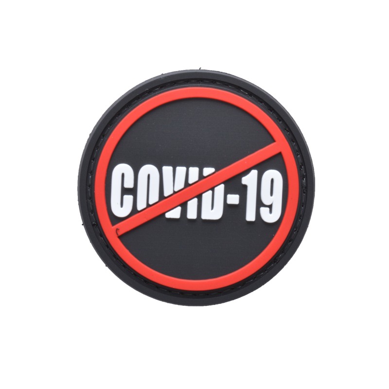 Patch- rubberized  STOP COVID-19