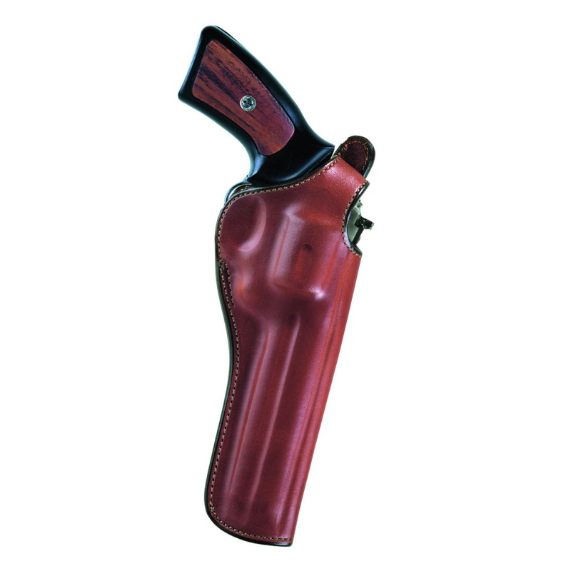BIANCHI® Model 111 Leder-Gürtelholster (braun) für Pistolen und Revolver, bis 45