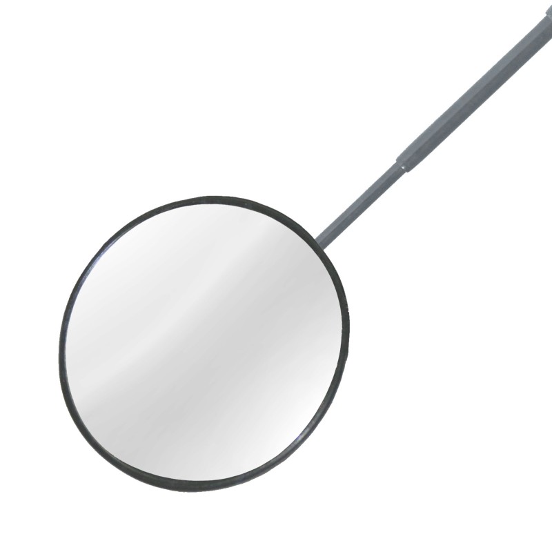 ESP® Spiegel M3 mit Clip für runde Gegenstände, 92 mm Durchmesser