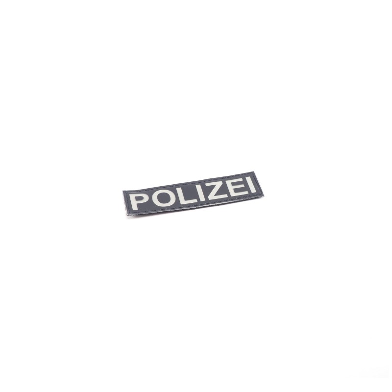 Folien-Aufschrift, nicht-reflektierend, POLIZEI, 13,5 x 3,5 cm, klein