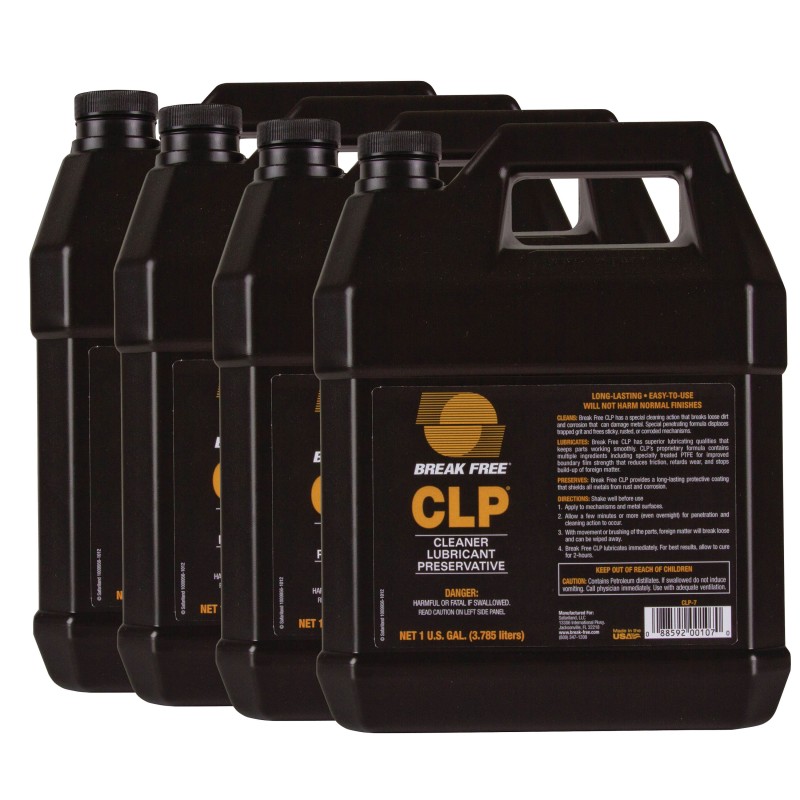 BREAK FREE® Multifunktionales Reinigungs- und Waffenöl "CLP 7" 4er Pack