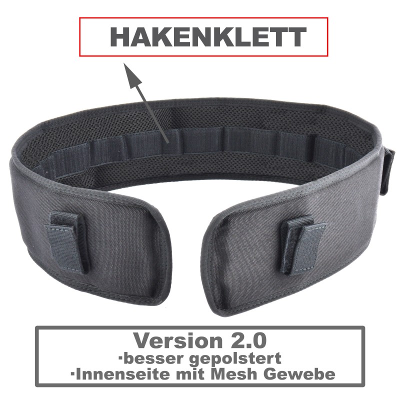 COP® 9931 padded middle belt with hook fastener 2.0, Cordura®
