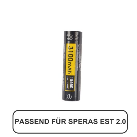 Speras 18650 double-poled battery for EST 2.0