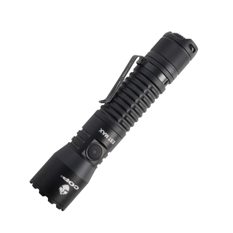COP®/Speras - EST MAX - tactical flashlight incl. rechargeable battery