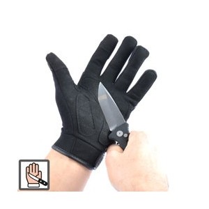 Gloves with partial cut protection